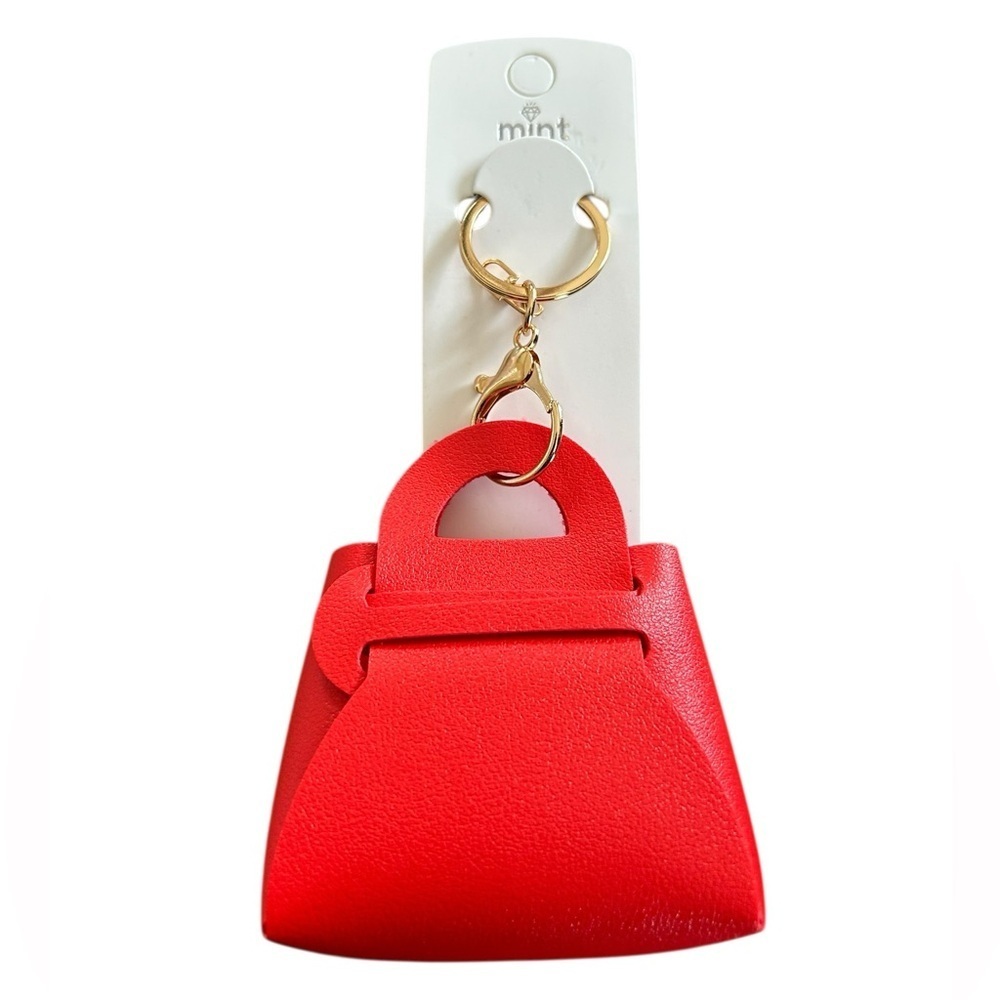 Mint Accessories Red Mini Purse Bag Charm Keychain – NWT